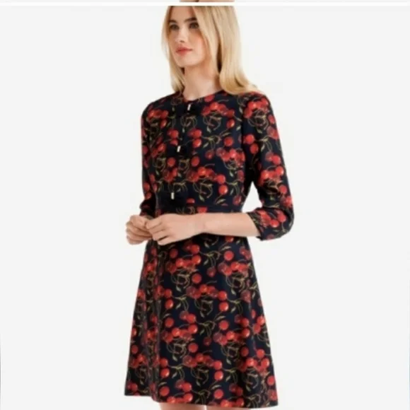 Ted Baker Women's Fyra Cheerful Cherry Bow Dress - Picture 2 of 16
